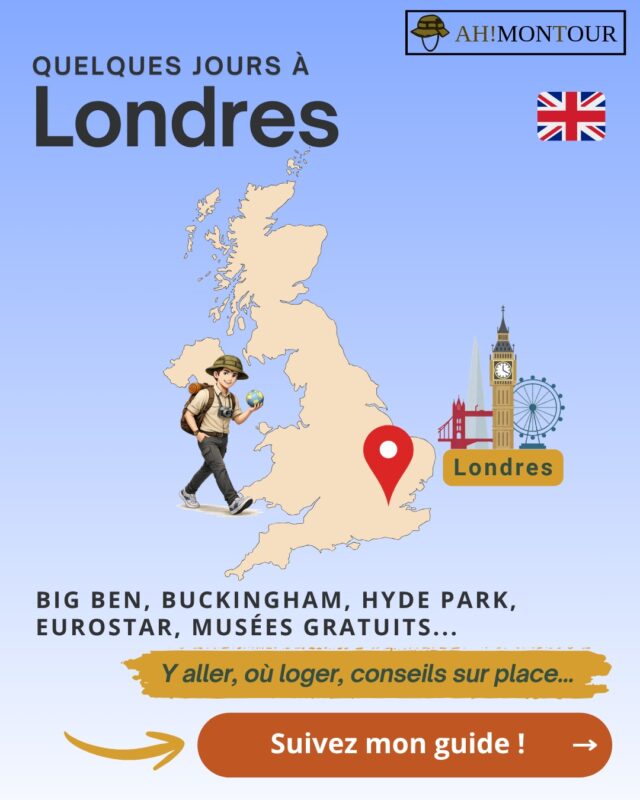 Découvrir mon guide pour préparer un séjour de quelques jours à Londres : Big Ben, Buckingham, Hyde Park, Eurostar, musées gratuits...