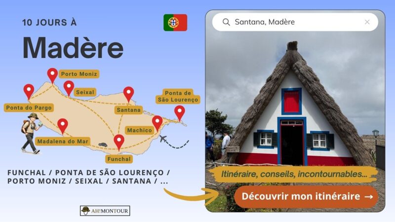 Découvrir mon guide pour préparer un séjour de quelques jours à Madère : Funchal, Ponta de São Lourenço, Porto Moniz, Seixal, Santana...