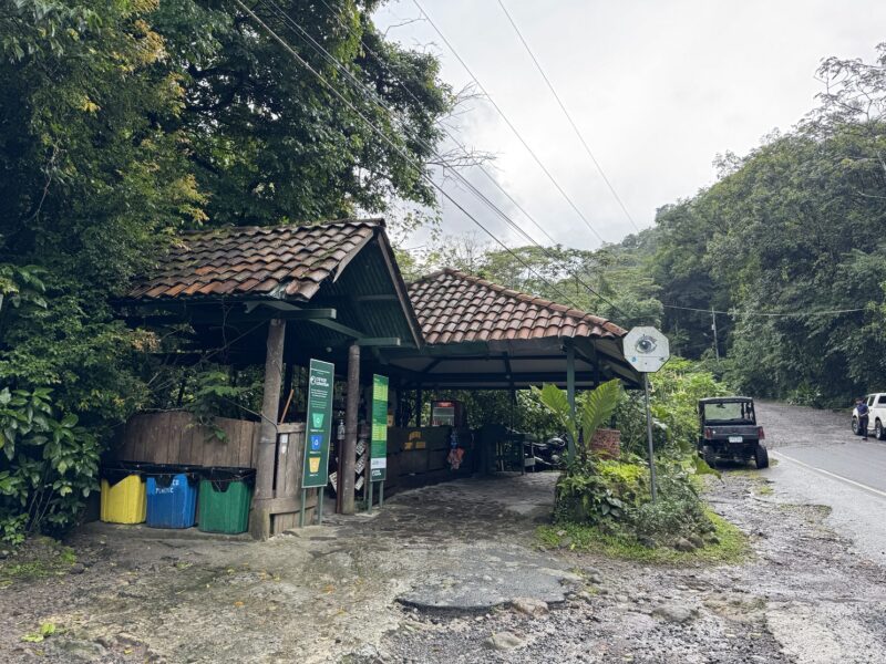 Le point de départ du sentier payant du Chorro Macho, l'une des randonnées les plus populaires à El Valle