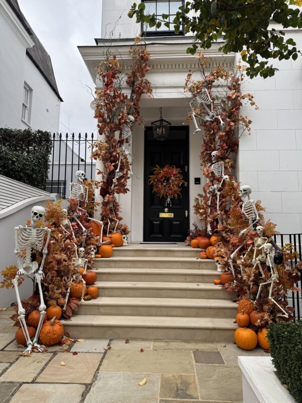 Une autre maison décorée sur Victoria Road (Londres)
