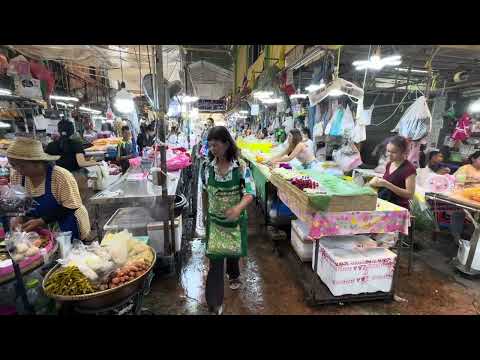 Dans les allées du marché aux fleurs Pak Khlong Talat 🌼💐🧺 [Bangkok, Thaïlande, Asie]